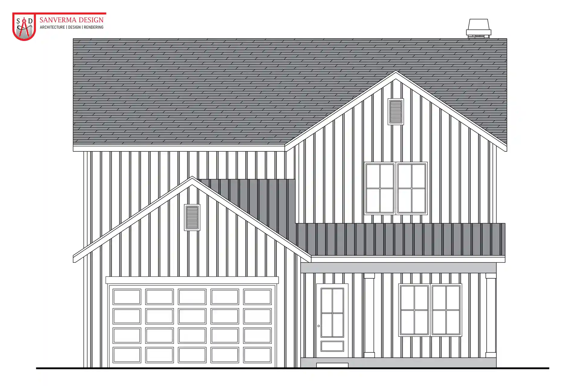 4 Bedroom FARMHOUSE Floor Plan