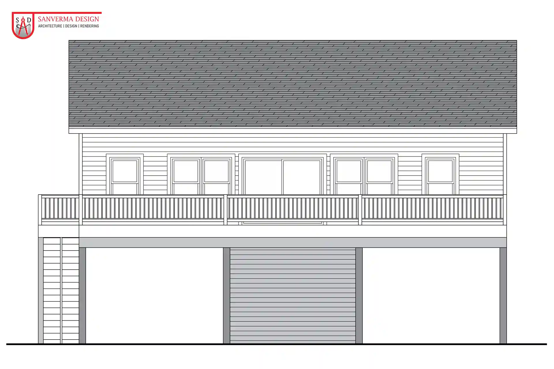 3 Bedroom SINGLE FAMILY HOUSE Floor Plan