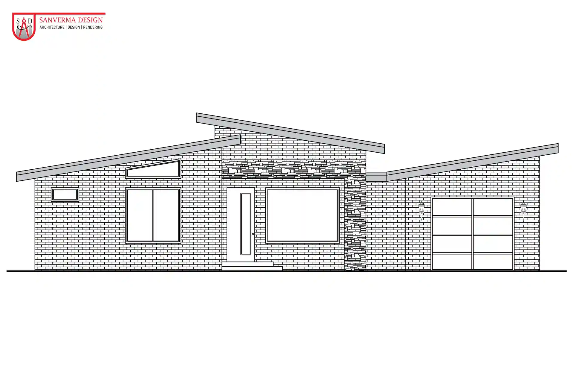 3 Bedroom SINGLE FAMILY HOUSE Floor Plan